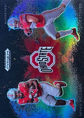 2024 Prizm Draft Picks #CBD-OSU2 Color Blast Duals /(SSP)