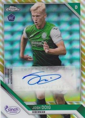 2021 Topps Chrome SPFL #CA-JDO Autographs - Gold /50