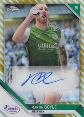 2021 Topps Chrome SPFL #CA-MB Autographs - Gold /50