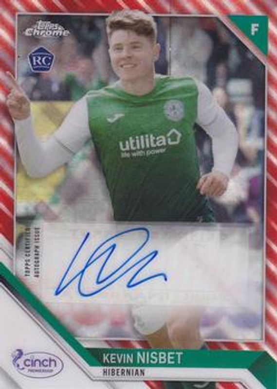 2021 Topps Chrome SPFL #CA-KN Autographs - Red Tartan /5