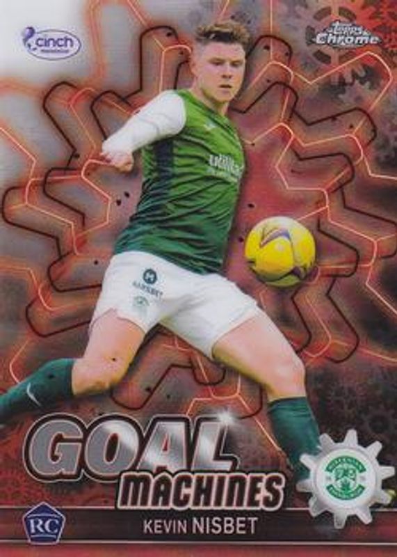 2021 Topps Chrome SPFL #GM-3 Goal Machines - Red Tartan /5