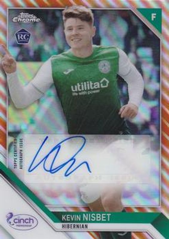 2021 Topps Chrome SPFL #CA-KN Autographs - Orange /25