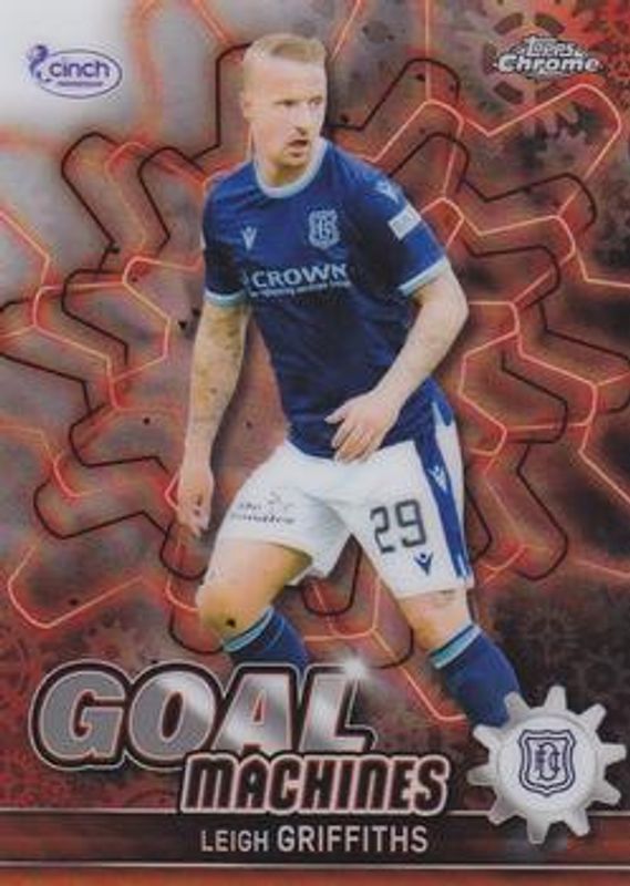 2021 Topps Chrome SPFL #GM-10 Goal Machines - Orange /25