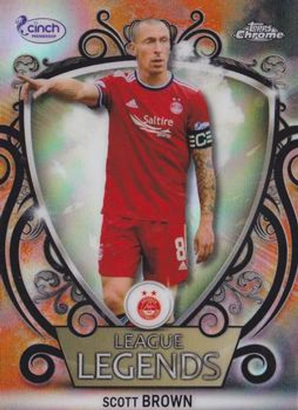 2021 Topps Chrome SPFL #LL-10 League Legends - Orange /25