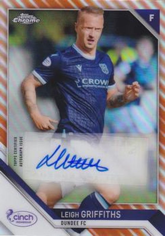 2021 Topps Chrome SPFL #CA-LG Autographs - Orange /25