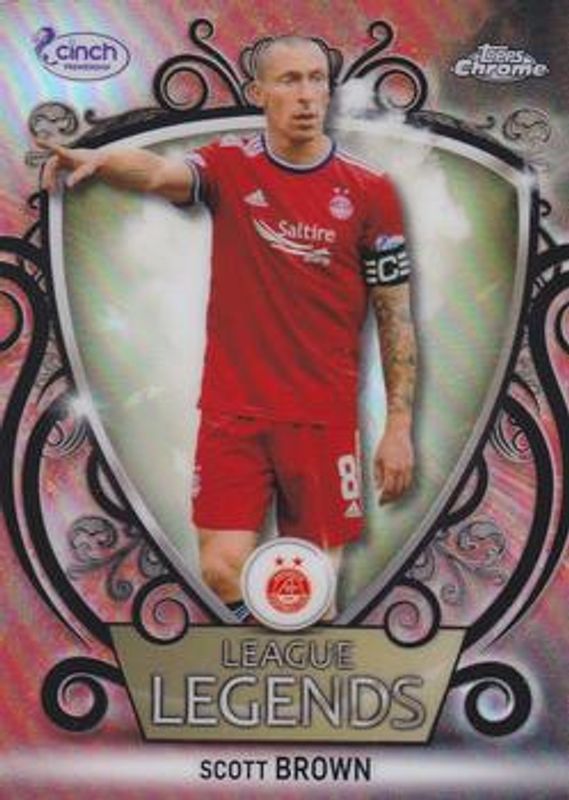 2021 Topps Chrome SPFL #LL-10 League Legends - Red Tartan /5