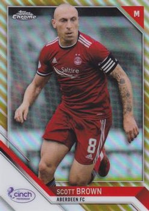 2021 Topps Chrome SPFL #25 Gold /75