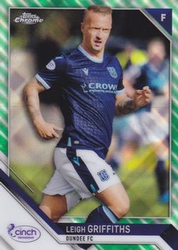 2021 Topps Chrome SPFL #63 Green Tartan /50
