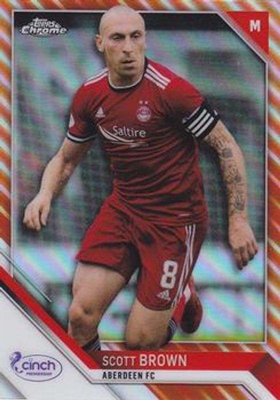 2021 Topps Chrome SPFL #25 Orange /25