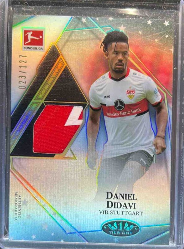 2021 Topps Tier One Bundesliga #MSR-DD Magic Skills Relics /127