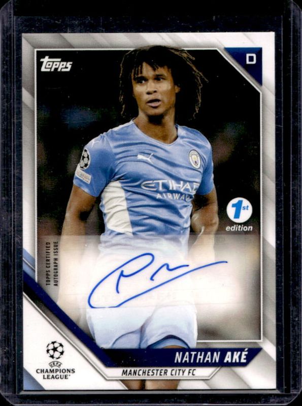 2021 Topps UEFA Champions League 1st Edition #BA1-NA First Edition Autographs