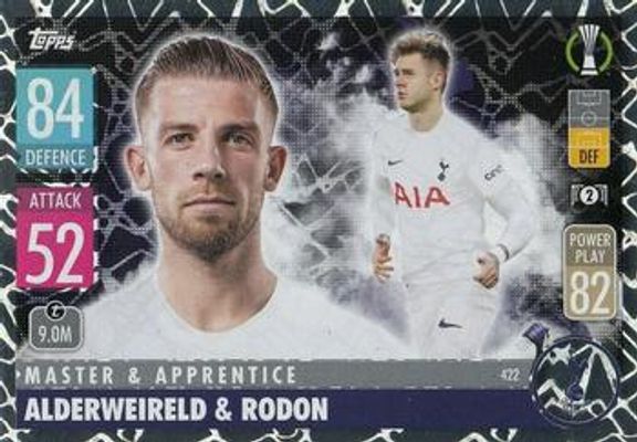 2021 Topps Match Attax Champions & Europa League #422 Base