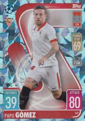 2021 Topps Match Attax Champions & Europa League #260 Crystal