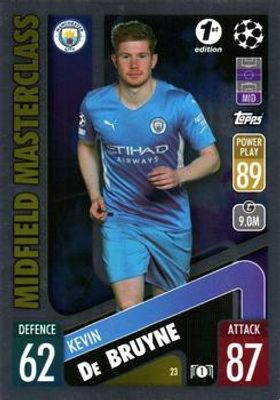 2021 Topps Match Attax Champions & Europa League #23 1st Edition