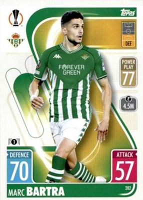 2021 Topps Match Attax Champions & Europa League #282 Base