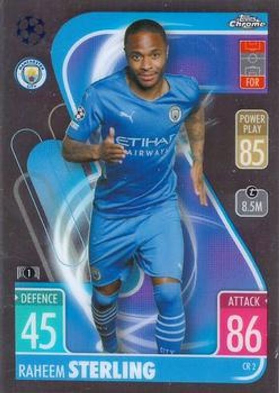 2021 Topps Match Attax Champions & Europa League #CR2 Chrome Preview