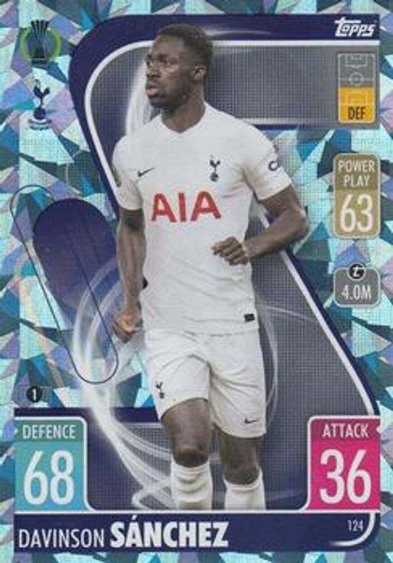 2021 Topps Match Attax Champions & Europa League #124 Crystal