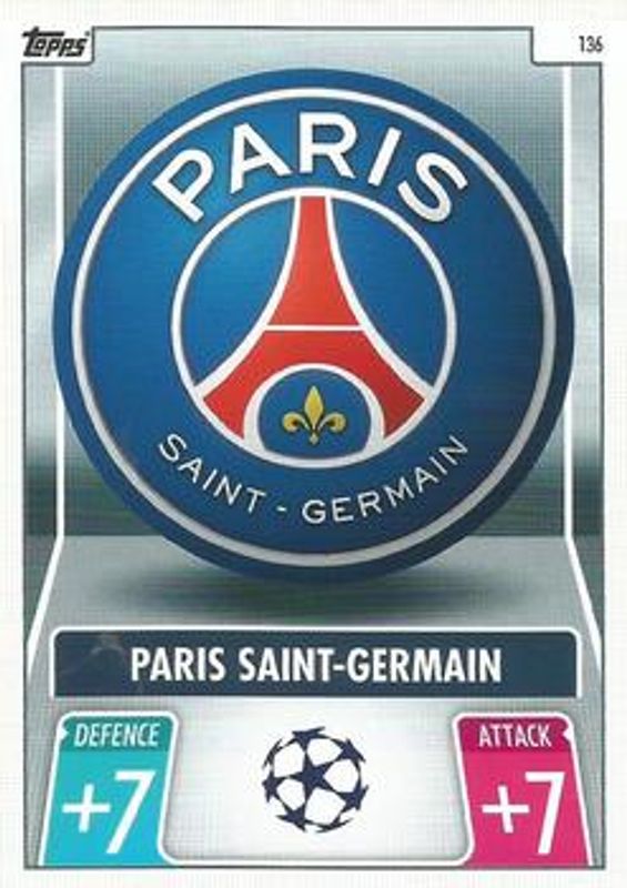 2021 Topps Match Attax Champions & Europa League #136 Base
