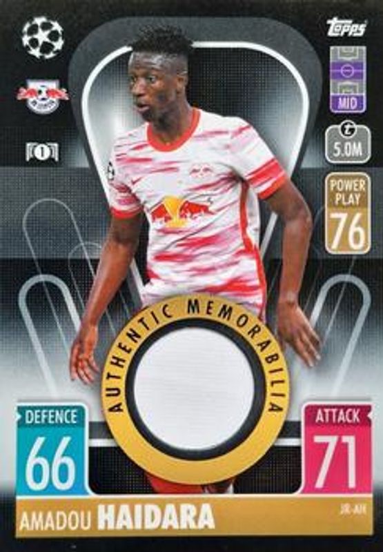 2021 Topps Match Attax Champions & Europa League #JR-AH Jersey Relic