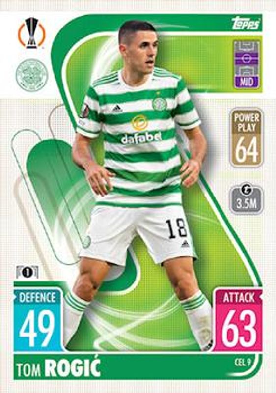 2021 Topps Match Attax Champions & Europa League #CEL9 Scotland Update