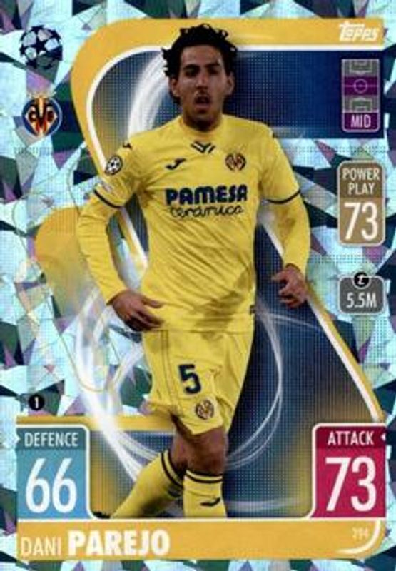 2021 Topps Match Attax Champions & Europa League #294 Crystal