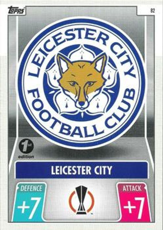 2021 Topps Match Attax Champions & Europa League #82 1st Edition