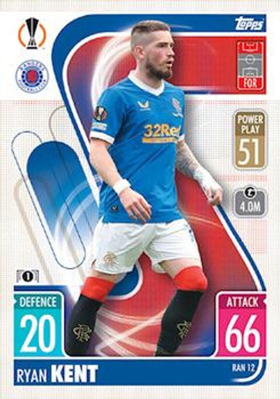 2021 Topps Match Attax Champions & Europa League #RAN12 Scotland Update