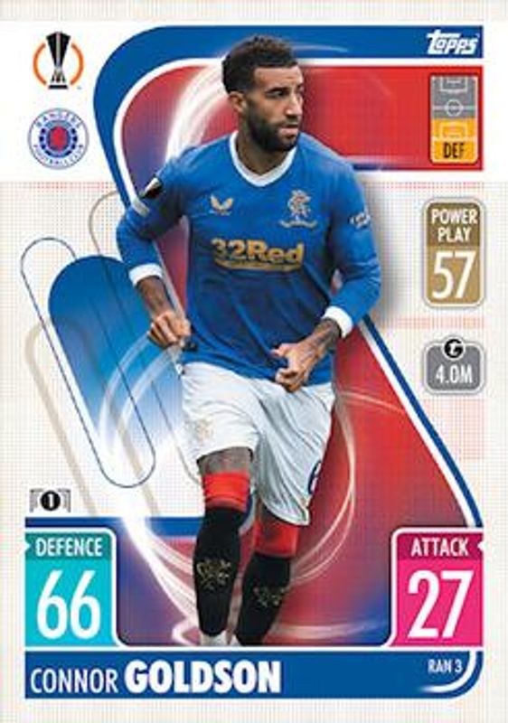 2021 Topps Match Attax Champions & Europa League #RAN3 Scotland Update