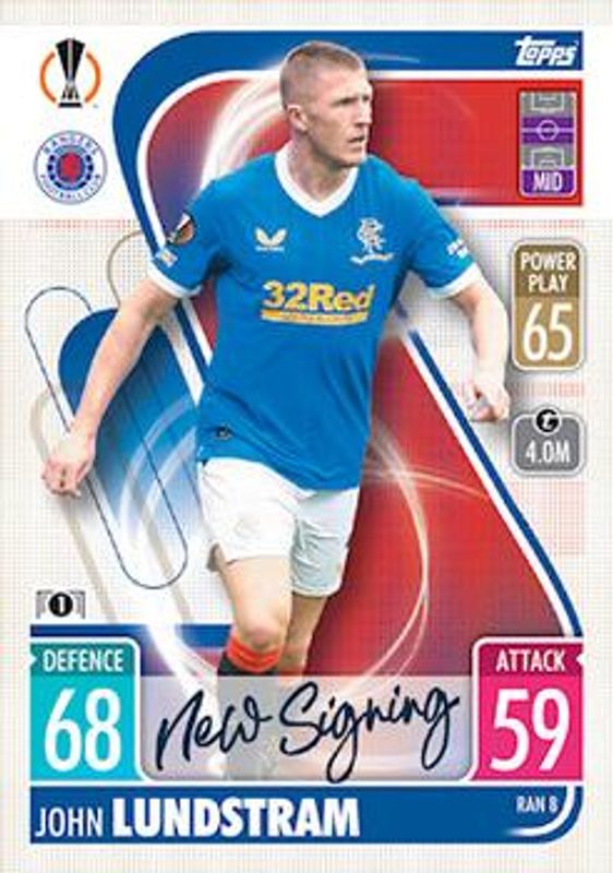 2021 Topps Match Attax Champions & Europa League #RAN8 Scotland Update