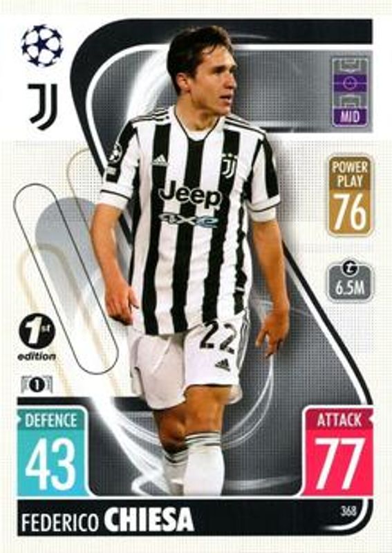 2021 Topps Match Attax Champions & Europa League #368 1st Edition