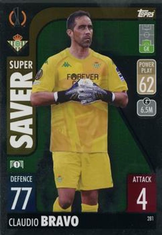 2021 Topps Match Attax Champions & Europa League #281 Base