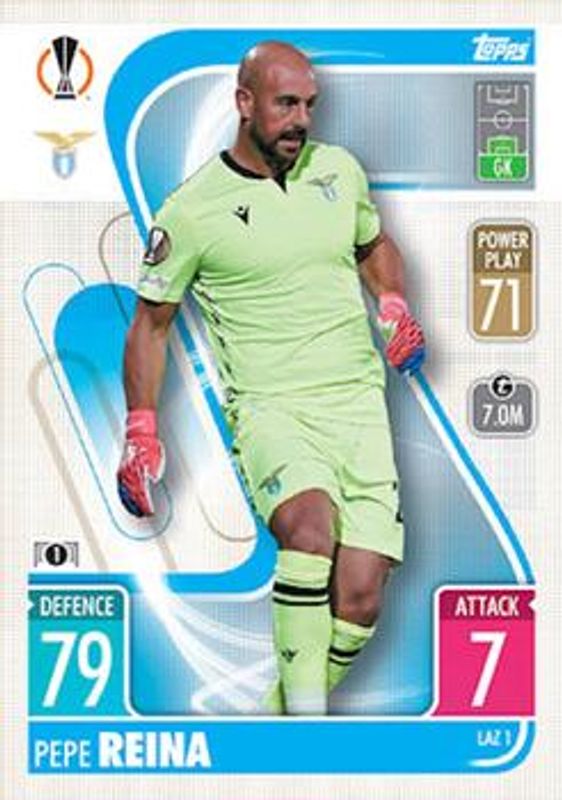 2021 Topps Match Attax Champions & Europa League #LAZ1 Italy Update
