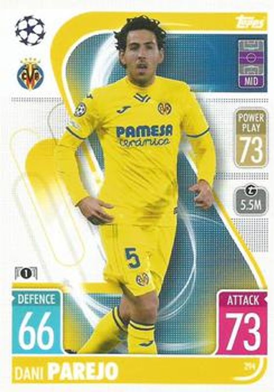 2021 Topps Match Attax Champions & Europa League #294 Base
