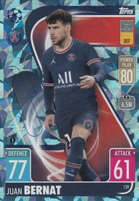 2021 Topps Match Attax Champions & Europa League #139 Crystal