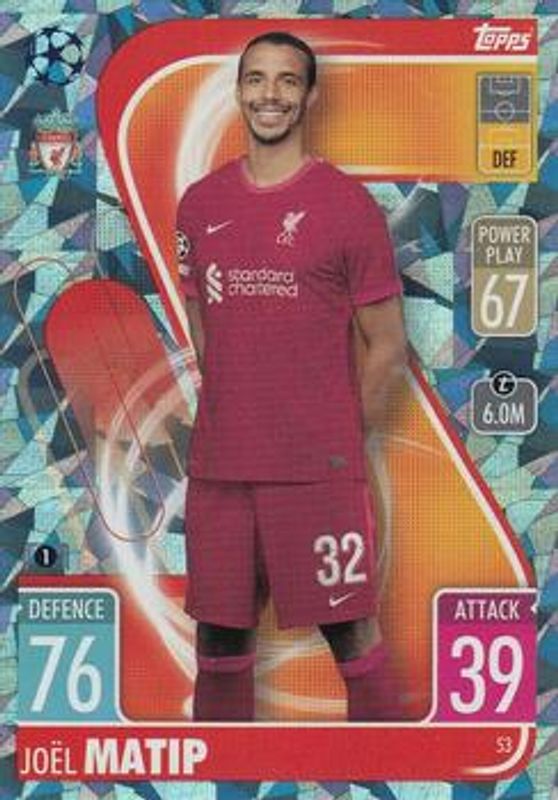 2021 Topps Match Attax Champions & Europa League #53 Crystal