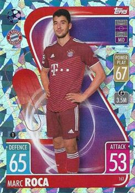 2021 Topps Match Attax Champions & Europa League #163 Crystal