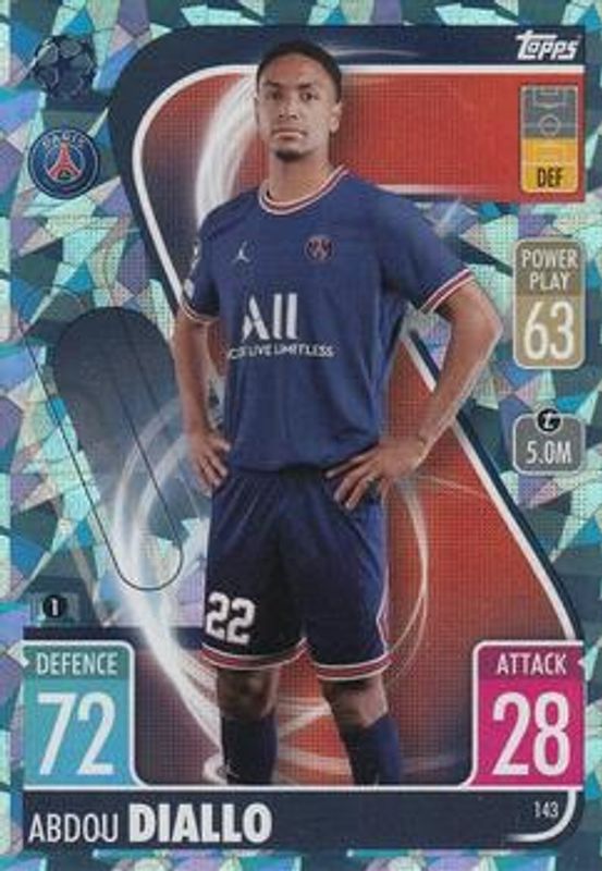 2021 Topps Match Attax Champions & Europa League #143 Crystal