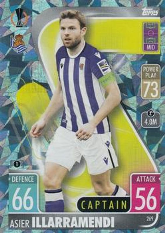 2021 Topps Match Attax Champions & Europa League #269 Crystal