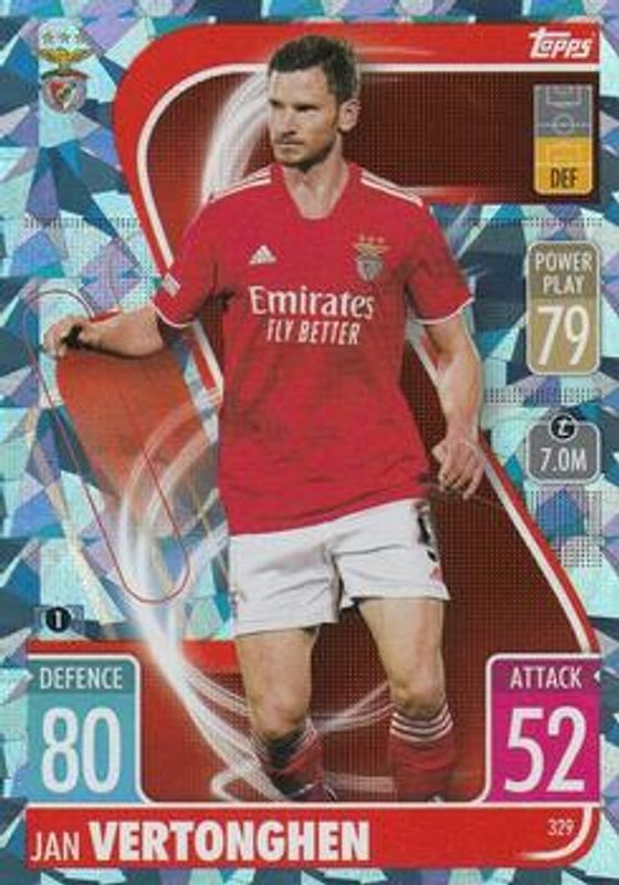 2021 Topps Match Attax Champions & Europa League #329 Crystal