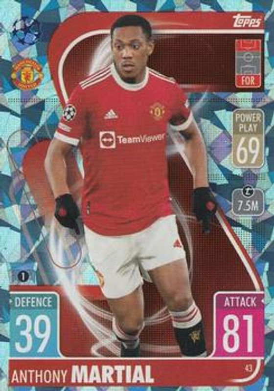 2021 Topps Match Attax Champions & Europa League #43 Crystal