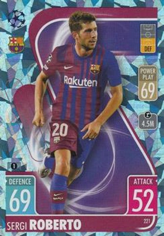 2021 Topps Match Attax Champions & Europa League #221 Crystal