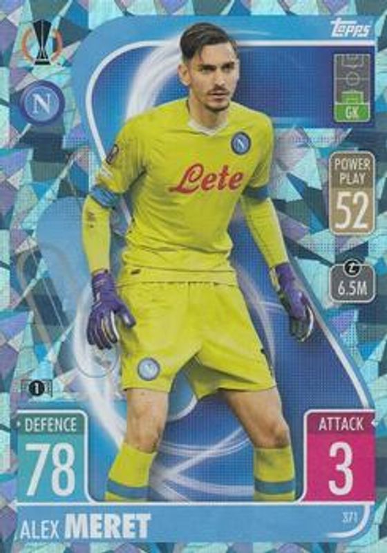 2021 Topps Match Attax Champions & Europa League #371 Crystal