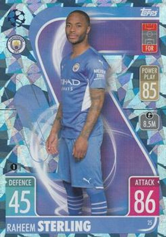 2021 Topps Match Attax Champions & Europa League #25 Crystal