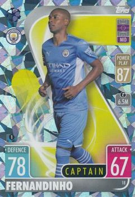 2021 Topps Match Attax Champions & Europa League #18 Crystal