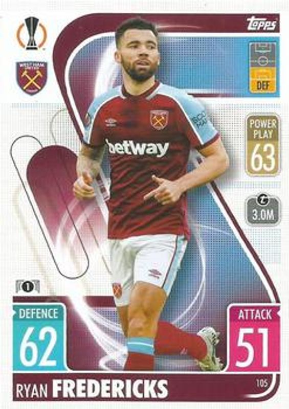 2021 Topps Match Attax Champions & Europa League #105 Base