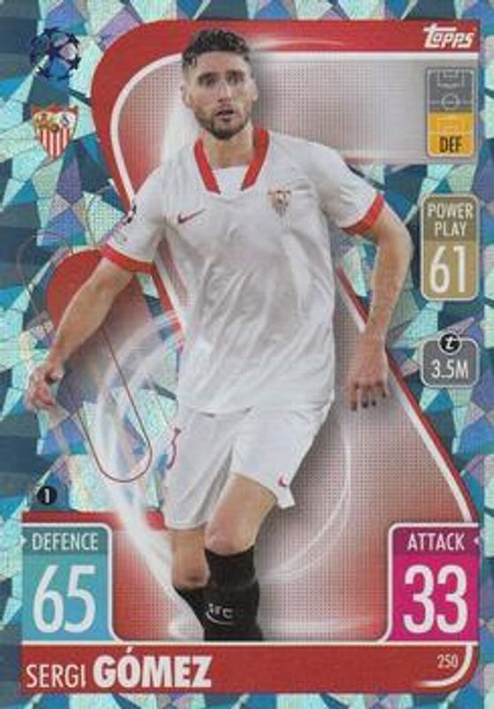 2021 Topps Match Attax Champions & Europa League #250 Crystal