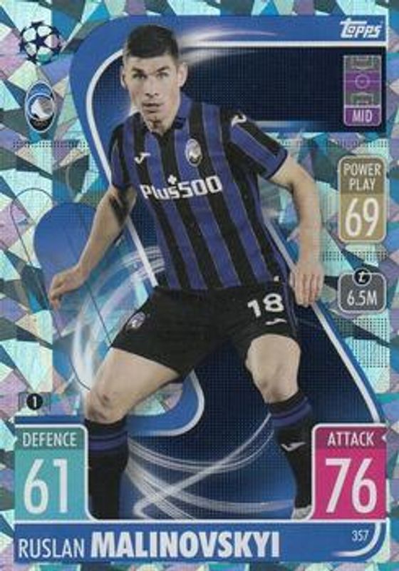 2021 Topps Match Attax Champions & Europa League #357 Crystal
