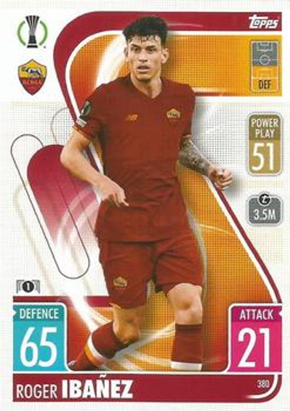 2021 Topps Match Attax Champions & Europa League #380 Base