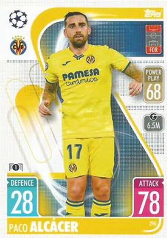 2021 Topps Match Attax Champions & Europa League #296 Base