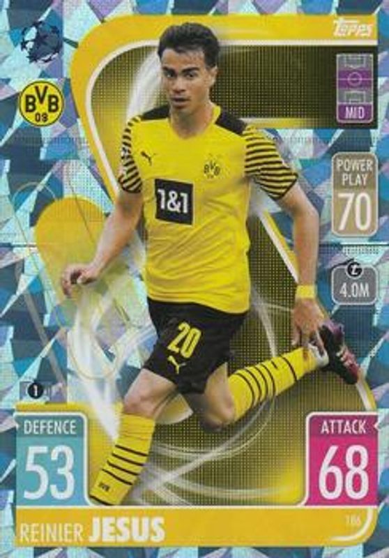 2021 Topps Match Attax Champions & Europa League #186 Crystal
